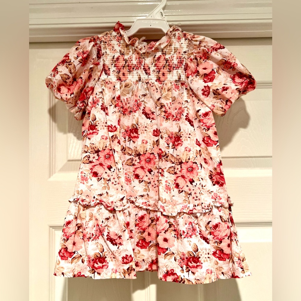 Floral Smock Dress